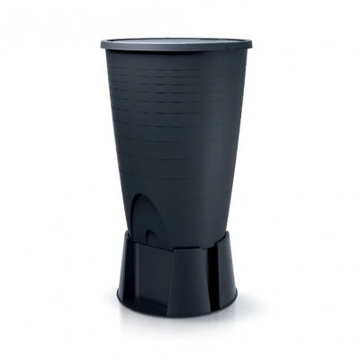 Lietus ūdens tvertne Prosperplast Peruno Set, 260l, Antracīts - Zbiorniki na wodę deszczową