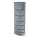 Lietus ūdens tvertne Prosperplast Arves Tower Stone, 350L, Pelēka |  |  |