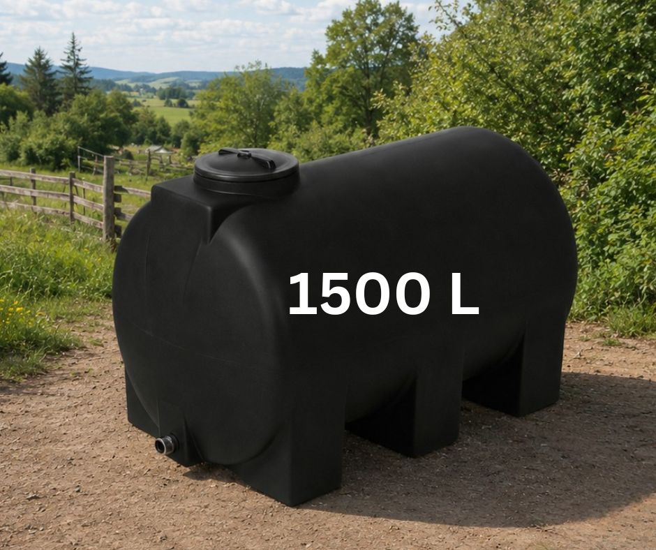 zbiorniki na wodę o pojemności 1500 litrów