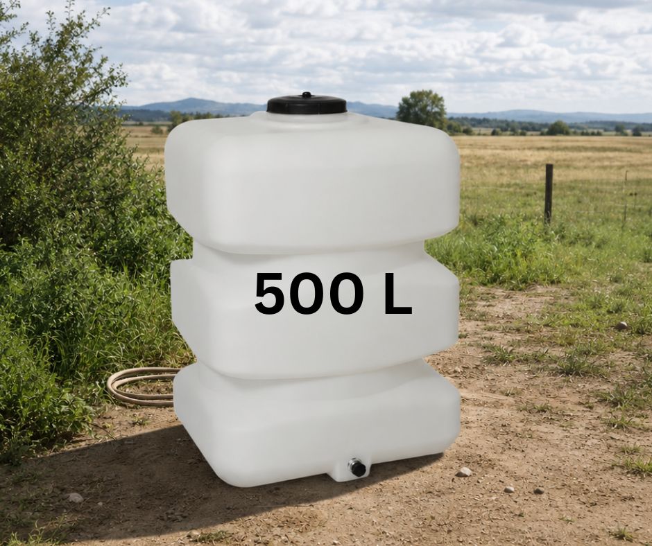 zbiorniki na wodę o pojemności 500 litrów